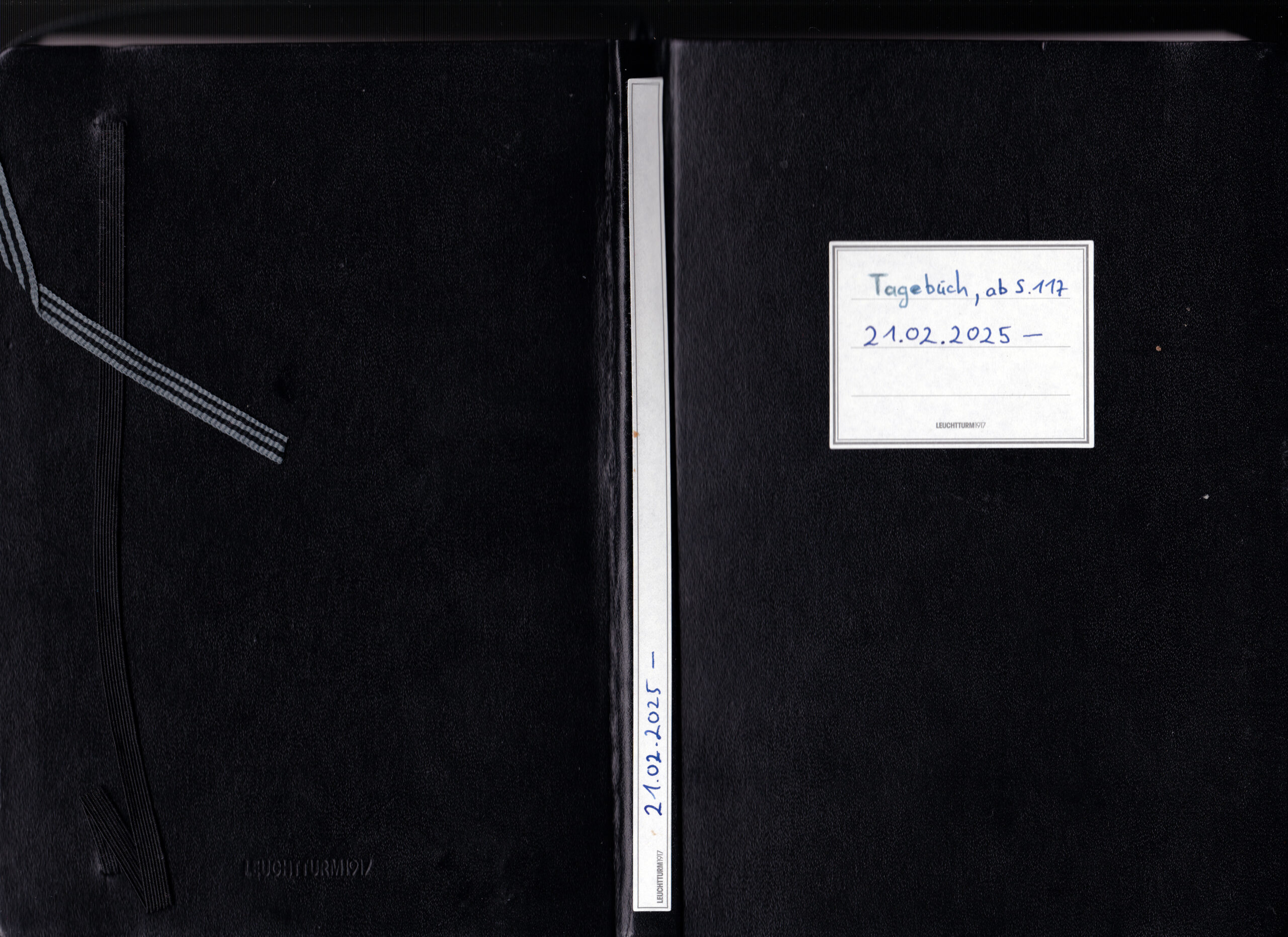 Scanned my diary’s cover.